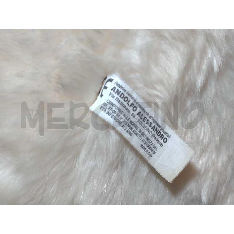 PELUCHE GORILLA BIANCO CM 40 | Mercatino dell'Usato Moncalieri bengasi 5