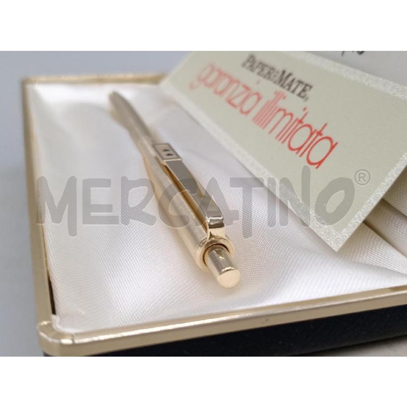 PENNA A SFERA PAPER MATE DORATA C/SCATOLA | Mercatino dell'Usato Moncalieri bengasi 4