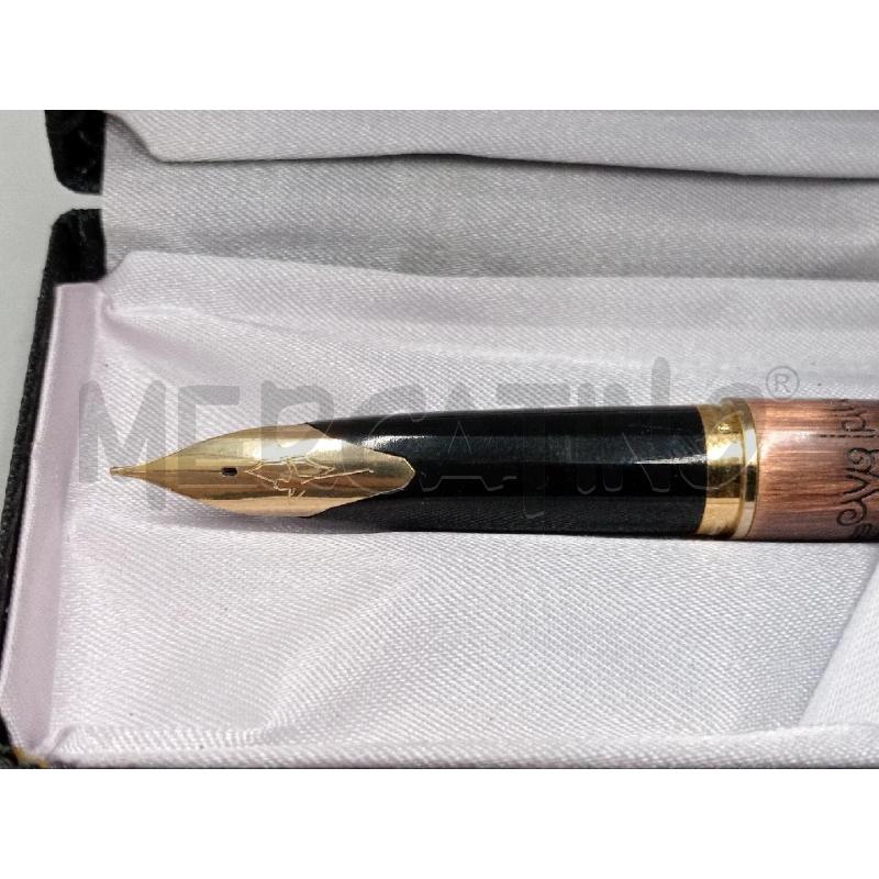 PENNA STILOGRAFICA MARKSMAN LAVORAZIONE GRAFFITI E PENNIO DORATO  | Mercatino dell'Usato Moncalieri bengasi 3