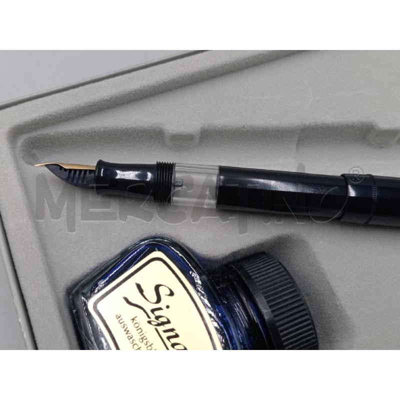 PENNA STILOGRAFICA NERA VINTAGE C/INCHIOSTRO E SCATOLA | Mercatino dell'Usato Moncalieri bengasi 4