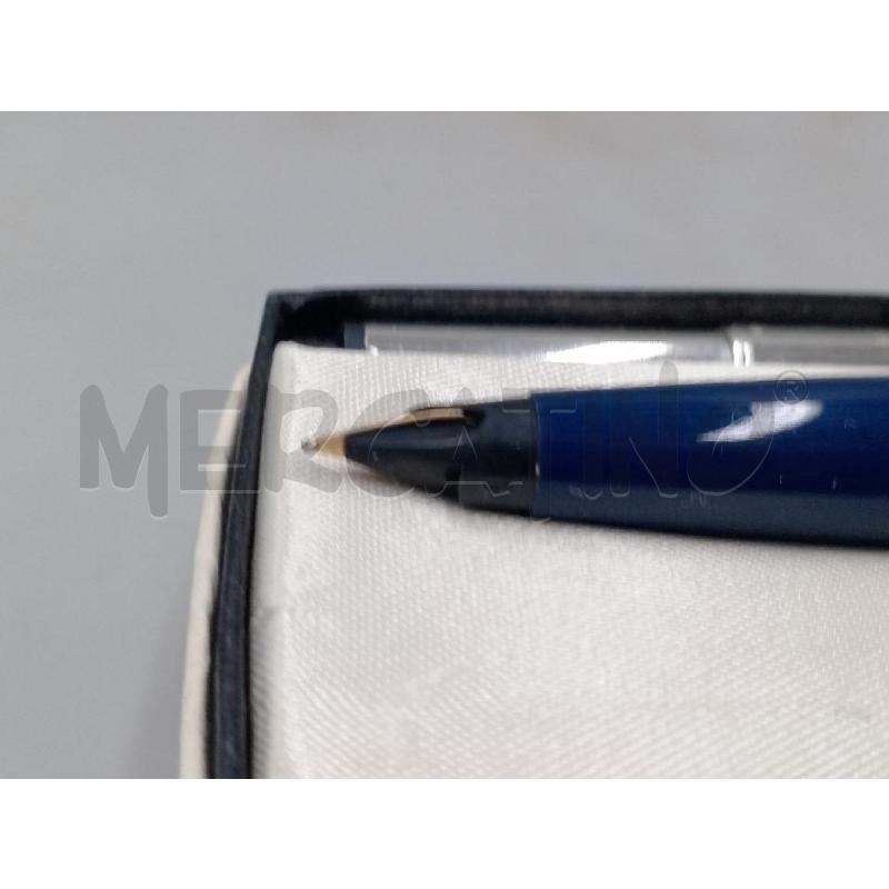 PENNA STILOGRAFICA PARKER BLU E METALLO SATINATO C/SCATOLA | Mercatino dell'Usato Moncalieri bengasi 5
