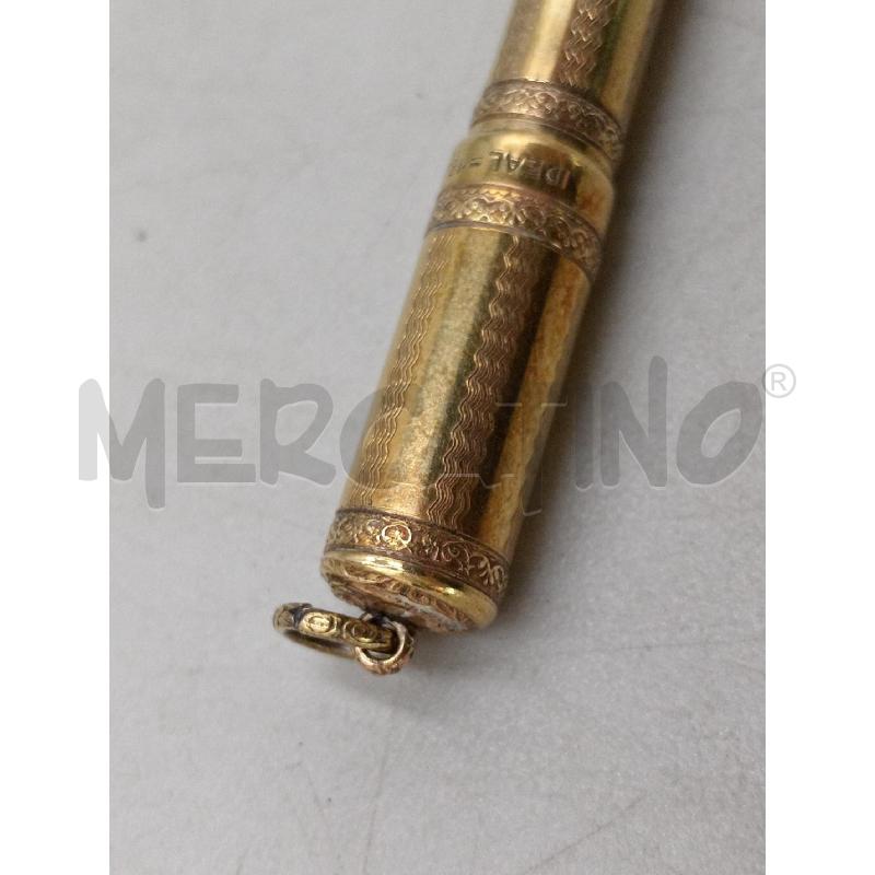 PENNA STILOGRAFICA PENNINO RETRATTILE IDEAL 18KT DA DONNA DA COLLEZIONE  | Mercatino dell'Usato Moncalieri bengasi 2