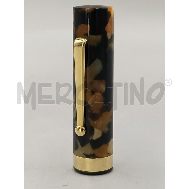 PENNA STILOGRAFICA STIPULA VINTAGE RESINA MACULATA  | Mercatino dell'Usato Moncalieri bengasi 4