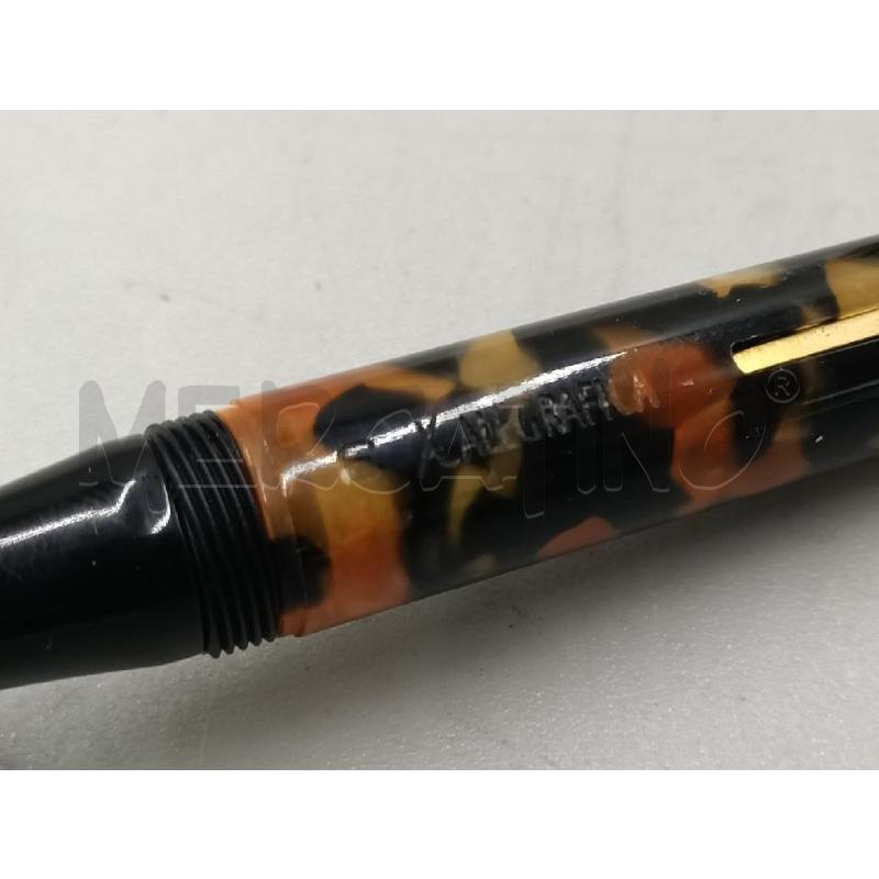 PENNA STILOGRAFICA STIPULA VINTAGE RESINA MACULATA  | Mercatino dell'Usato Moncalieri bengasi 5