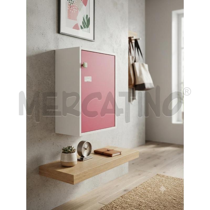 PENSILE IKEA BIANCO ANTA ROSSA | Mercatino dell'Usato Moncalieri bengasi 1