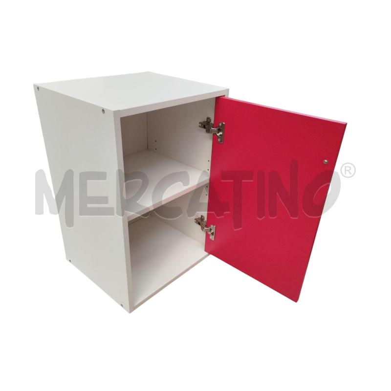 PENSILE IKEA BIANCO ANTA ROSSA | Mercatino dell'Usato Moncalieri bengasi 2