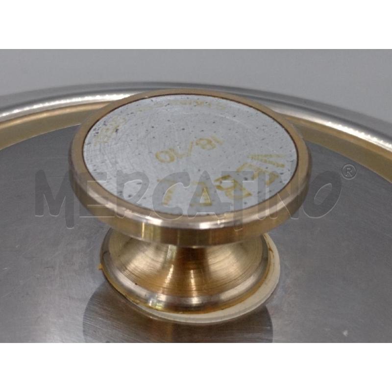PENTOLA CM 26 INOX DOPPIO FONDO CON COPERCHIO | Mercatino dell'Usato Moncalieri bengasi 3