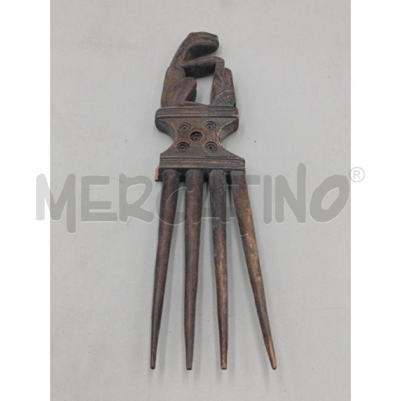 PETTINE LEGNO COPPIA ANIMALETTO | Mercatino dell'Usato Moncalieri bengasi 4
