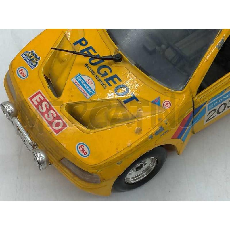 PEUGEOT 405 TURBO 16 BURAGO 1:24 VERNICIATURA GRAFFIATA | Mercatino dell'Usato Moncalieri bengasi 2