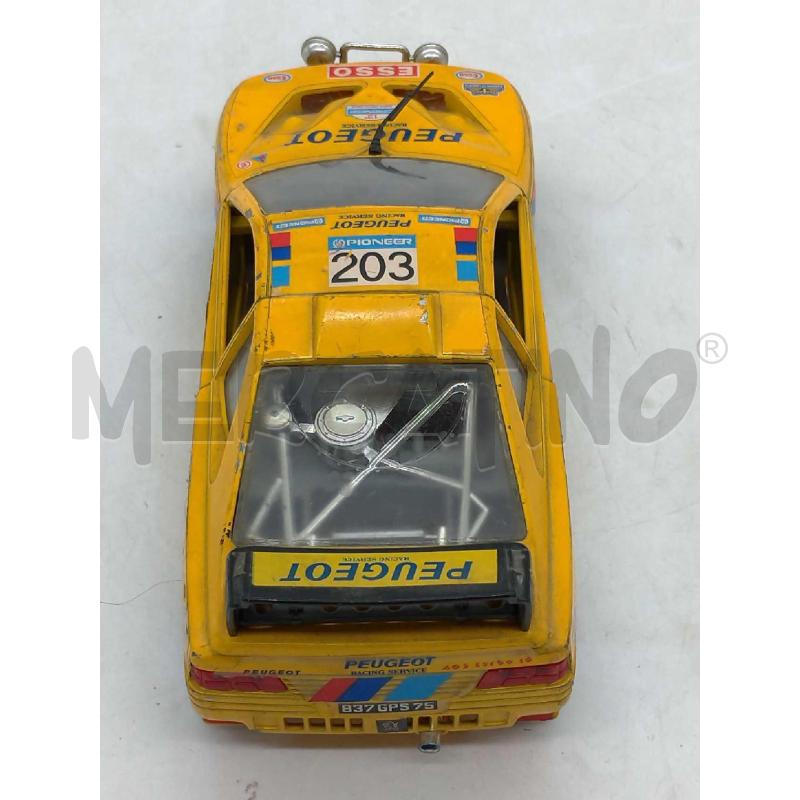 PEUGEOT 405 TURBO 16 BURAGO 1:24 VERNICIATURA GRAFFIATA | Mercatino dell'Usato Moncalieri bengasi 4
