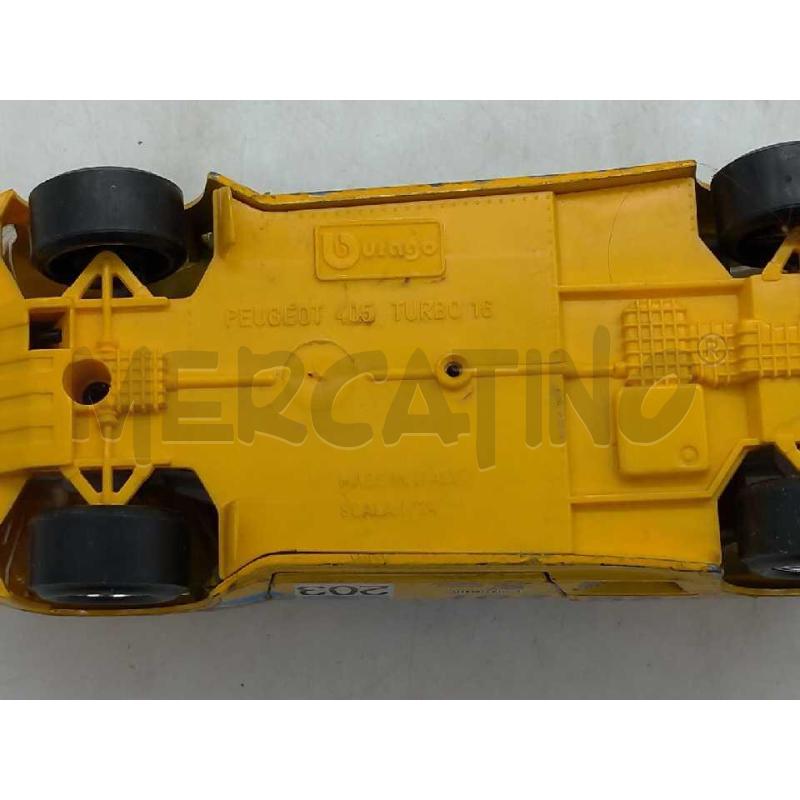 PEUGEOT 405 TURBO 16 BURAGO 1:24 VERNICIATURA GRAFFIATA | Mercatino dell'Usato Moncalieri bengasi 5