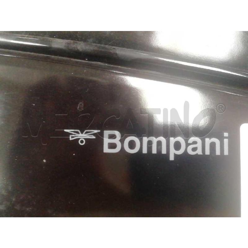 PIANO COTTURA GAS BOMPANI NERO 4 FUOCHI ACC GARAGE  | Mercatino dell'Usato Moncalieri bengasi 2