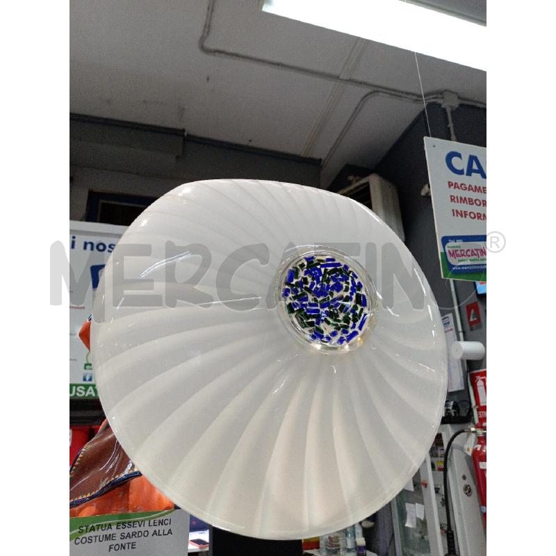 PIANTANA CONCHIGLIA DESIGN NASON MURANO H.190 | Mercatino dell'Usato Moncalieri bengasi 2