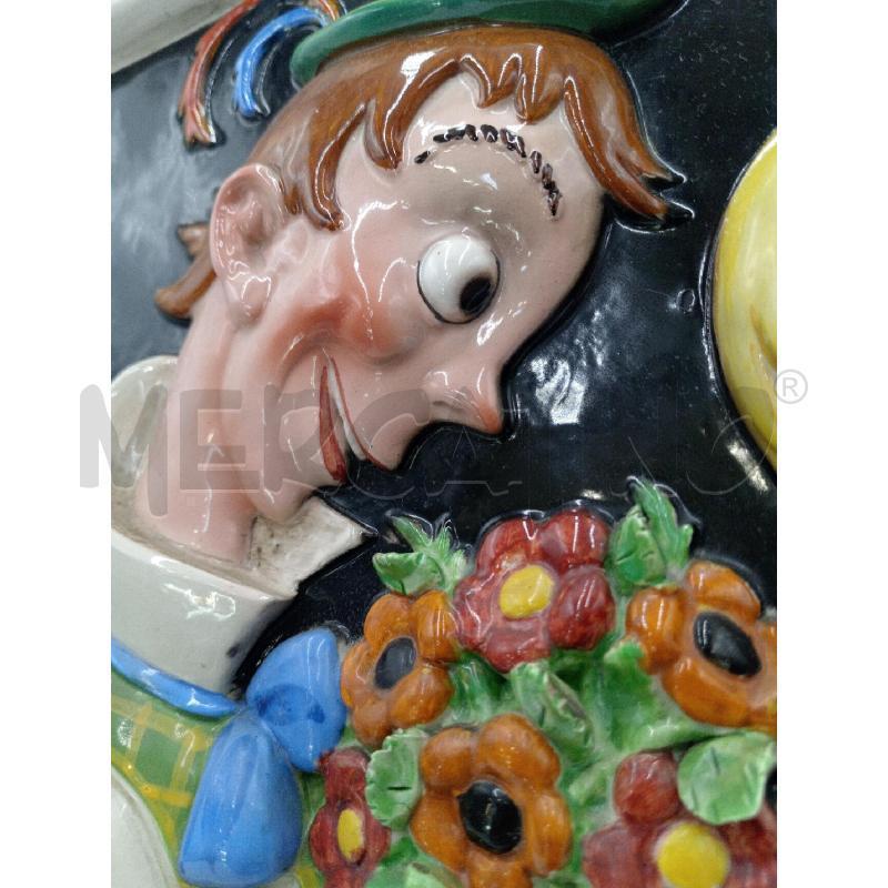 PIASTRA CERAMICA TOSIN FRECCIA EP LENCI GIOVANI INNAMORATI FIORI | Mercatino dell'Usato Moncalieri bengasi 3