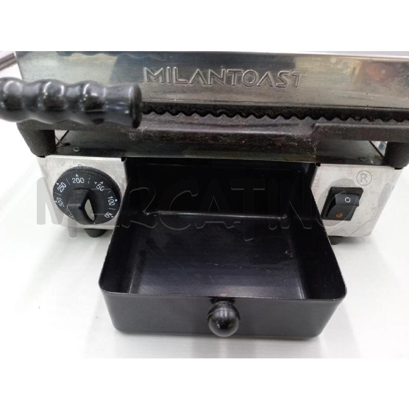 PIASTRA ELETTRICA MILANTOAST 1600 PROFESSIONALE  | Mercatino dell'Usato Moncalieri bengasi 4