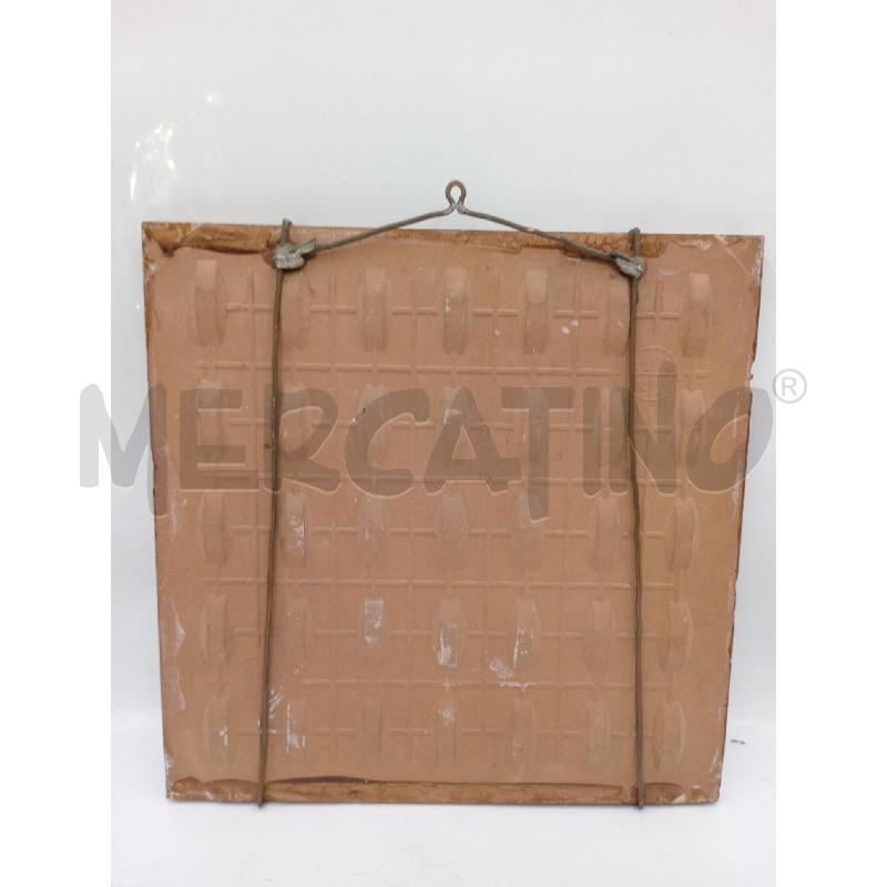 PIASTRA TERRACOTTA SMALTATA DELFY C/RAFFIGURANTE UNA FORD D'EPOCA  | Mercatino dell'Usato Moncalieri bengasi 4