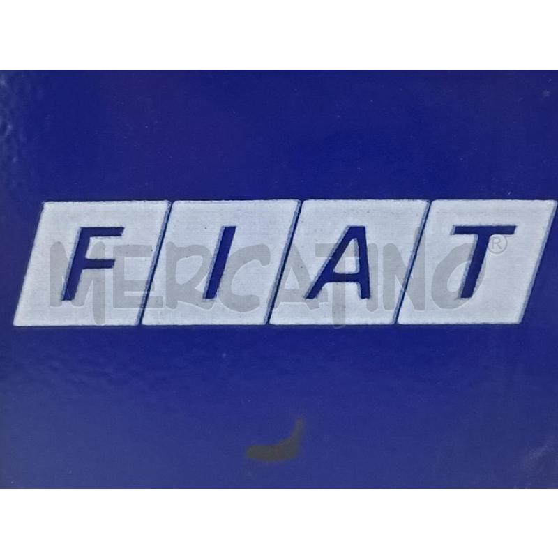 PIASTRELLA CERAMICA PUBBLITARIA FIAT DA APPENDERE C/CORNICE LEGNO  | Mercatino dell'Usato Moncalieri bengasi 2