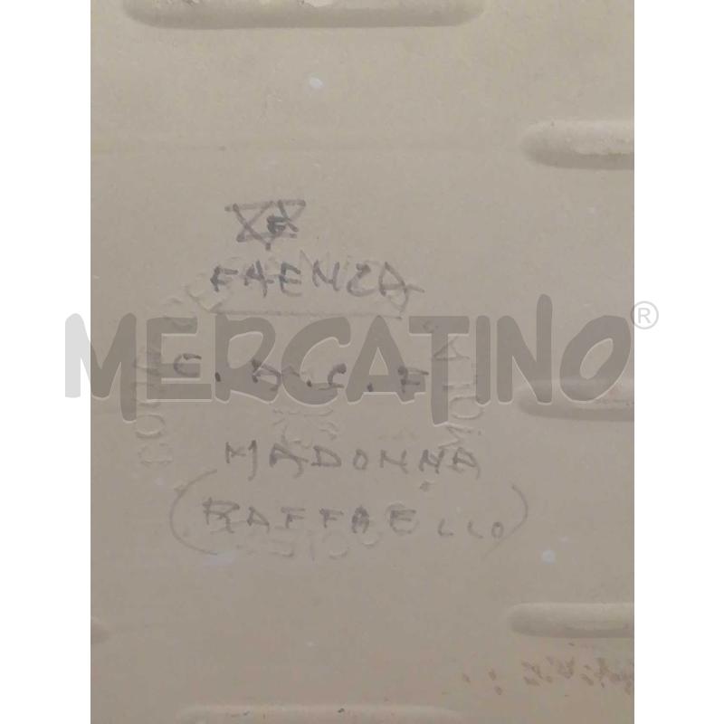 PIASTRELLA INCORNICIATA MADONNA RAFFAELLO | Mercatino dell'Usato Moncalieri bengasi 5