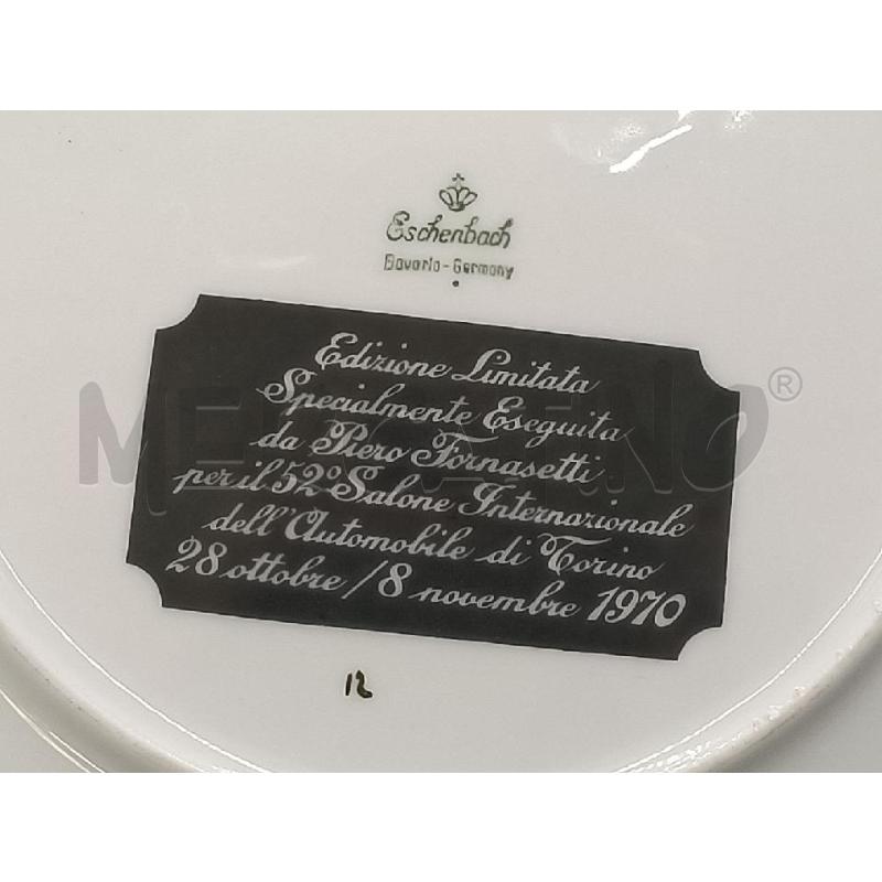 PIATTINO CERAMICA BAVARIA GERMANY PIERO FORNASETTI 1971 | Mercatino dell'Usato Moncalieri bengasi 4