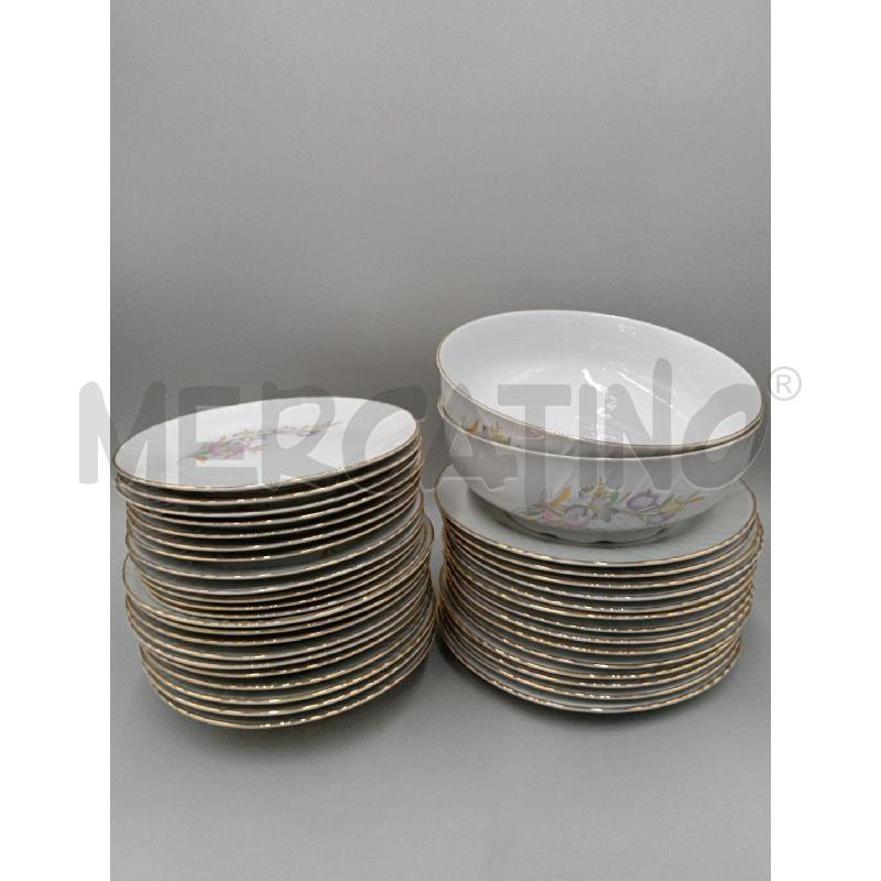 PIATTI PZ. 14+11+12 + 2 CIOTOLE TOGNANA FIORATI | Mercatino dell'Usato Moncalieri bengasi 1