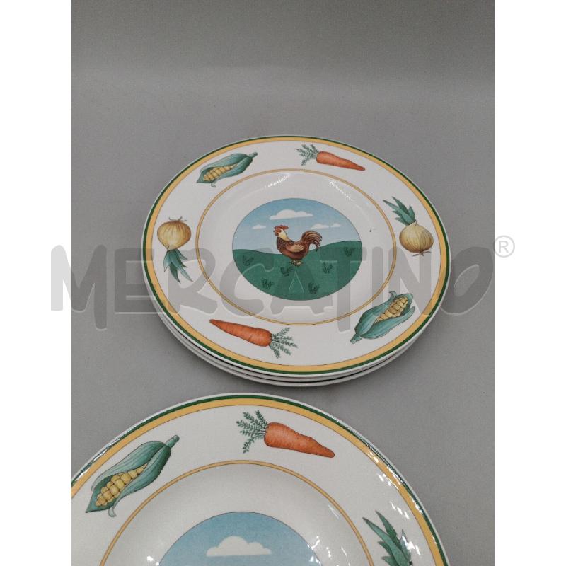 PIATTI PZ. 4 VILLEROY & BOCH A LA FERME DES ANIMAUX | Mercatino dell'Usato Moncalieri bengasi 2