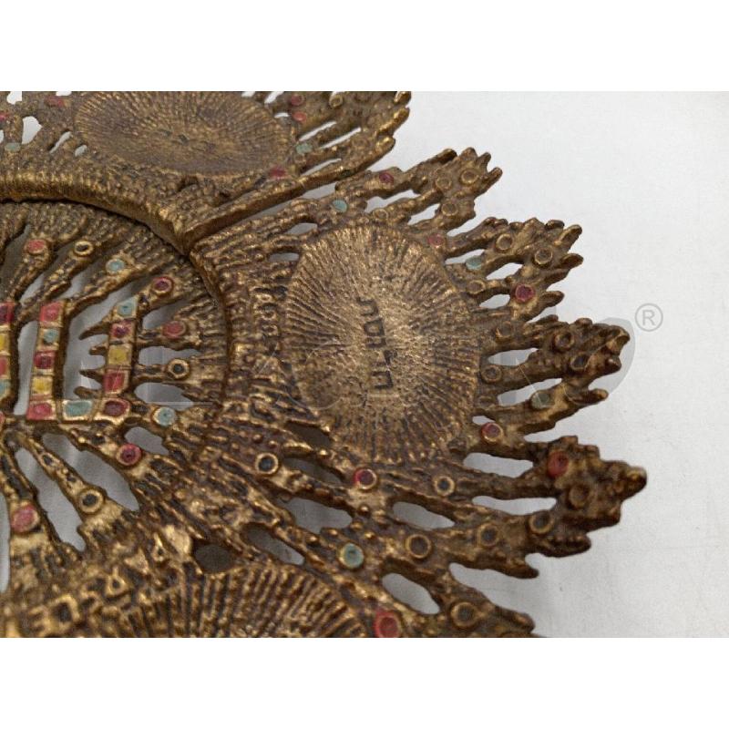 PIATTO BRONZO PESAC EBRAICO TONDA | Mercatino dell'Usato Moncalieri bengasi 4