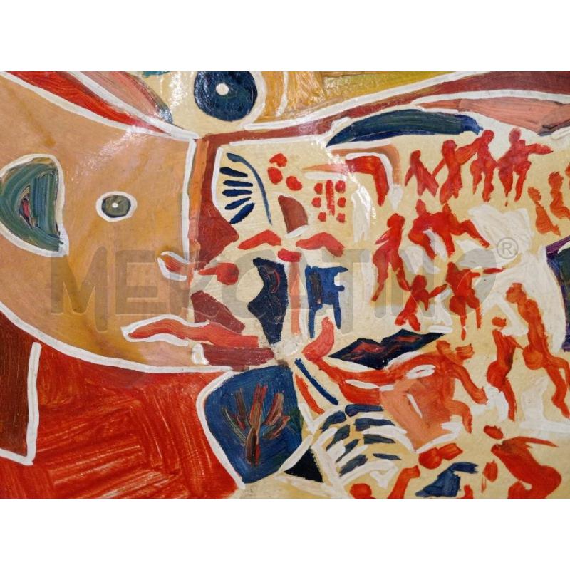 PIATTO CERAMICA DECORO INTERNO C/FIRMA MAZZOLENI  | Mercatino dell'Usato Moncalieri bengasi 4