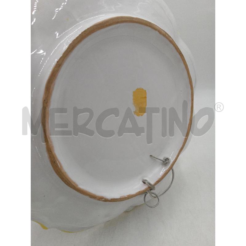 PIATTO CERAMICA TOSCANO STILE DERUTA DRAGHI | Mercatino dell'Usato Moncalieri bengasi 4
