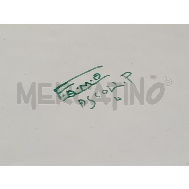 PIATTO OVALE CERAMICA DECORO FIORI FAMA ASCOLI | Mercatino dell'Usato Moncalieri bengasi 5