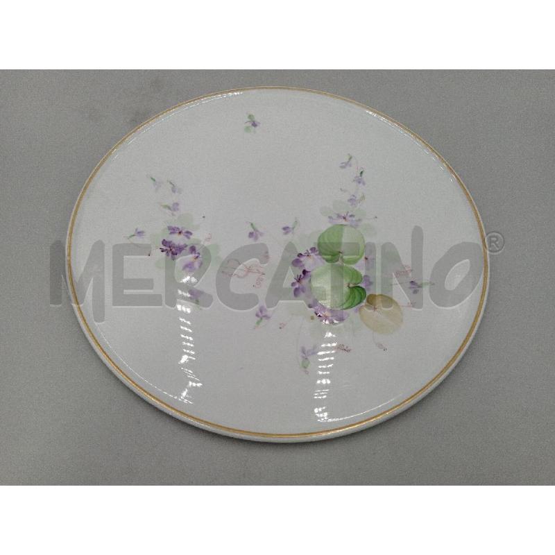 PIATTO PORTA TORTA CERAMICA ATELIER PASQUALETTI  | Mercatino dell'Usato Moncalieri bengasi 1