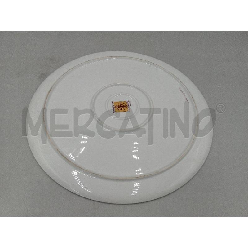 PIATTO PORTA TORTA CERAMICA ATELIER PASQUALETTI  | Mercatino dell'Usato Moncalieri bengasi 3