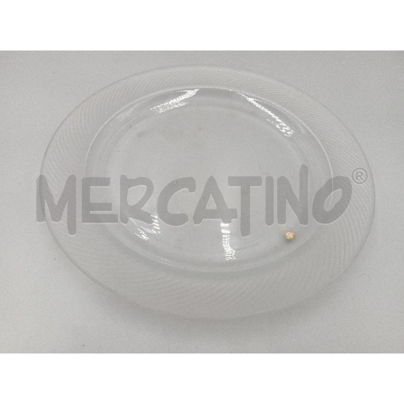 PIATTO VETRO SASAKI JAPAN DIAMETRO  CM 35 | Mercatino dell'Usato Moncalieri bengasi 1