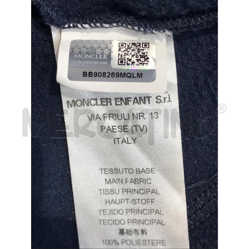 PILE BAMBINO MONCLER BLU | Mercatino dell'Usato Moncalieri bengasi 4