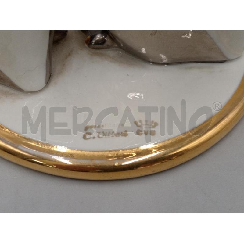 PINGUINI CAPODIMONTE DIPINTI COPPIA CM 18 | Mercatino dell'Usato Moncalieri bengasi 5