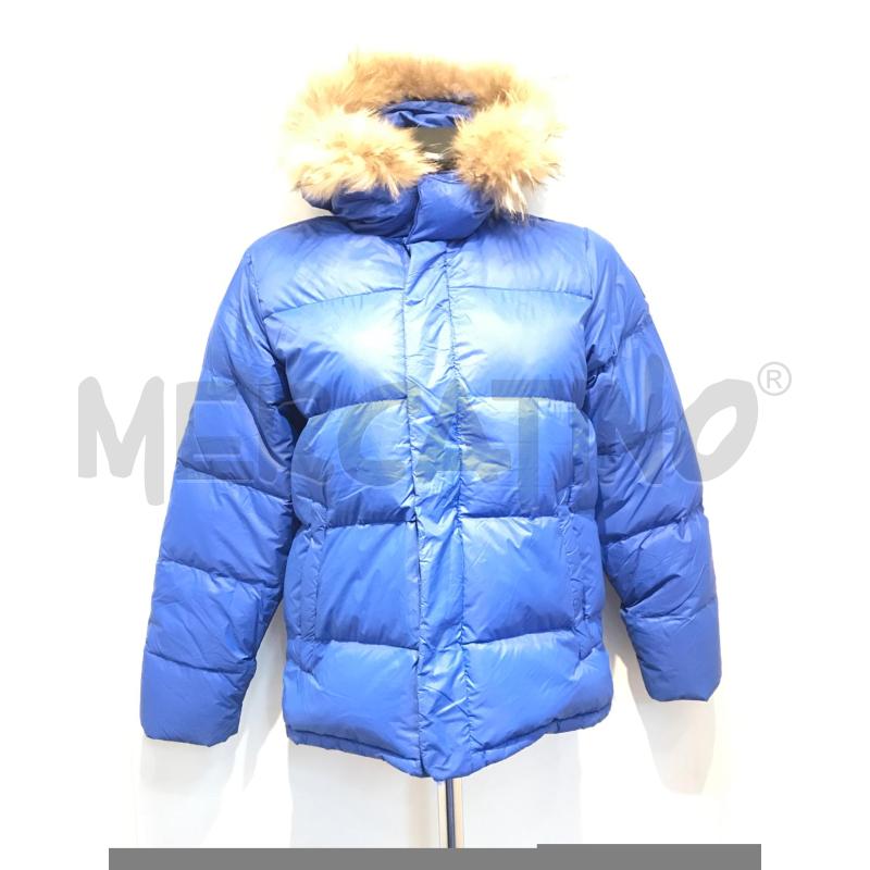 PIUMINO DONNA BOOMBOGIE BLUETTE CON CAPPUCCIO | Mercatino dell'Usato Moncalieri bengasi 1