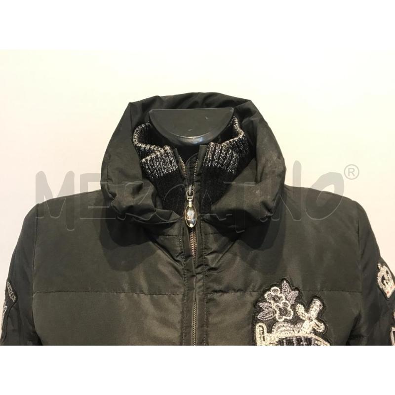 PIUMINO DONNA GEOSPIRIT NERO INSERTI VELLUTO | Mercatino dell'Usato Moncalieri bengasi 3
