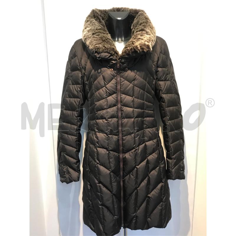 PIUMINO DONNA HETREGO' NERO CON PELLICCIOTTO | Mercatino dell'Usato Moncalieri bengasi 1