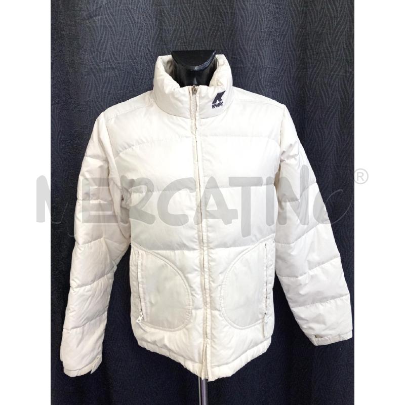 PIUMINO DONNA K WAY BIANCO | Mercatino dell'Usato Moncalieri bengasi 1