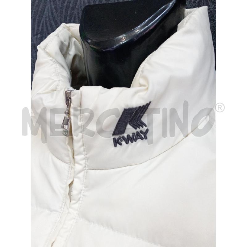 PIUMINO DONNA K WAY BIANCO | Mercatino dell'Usato Moncalieri bengasi 3