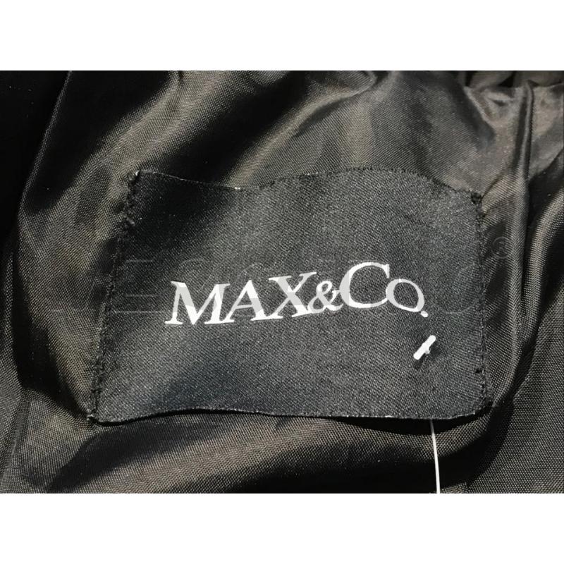 PIUMINO DONNA MAX&CO NERO CON BOTTONI E ZIP  | Mercatino dell'Usato Moncalieri bengasi 5