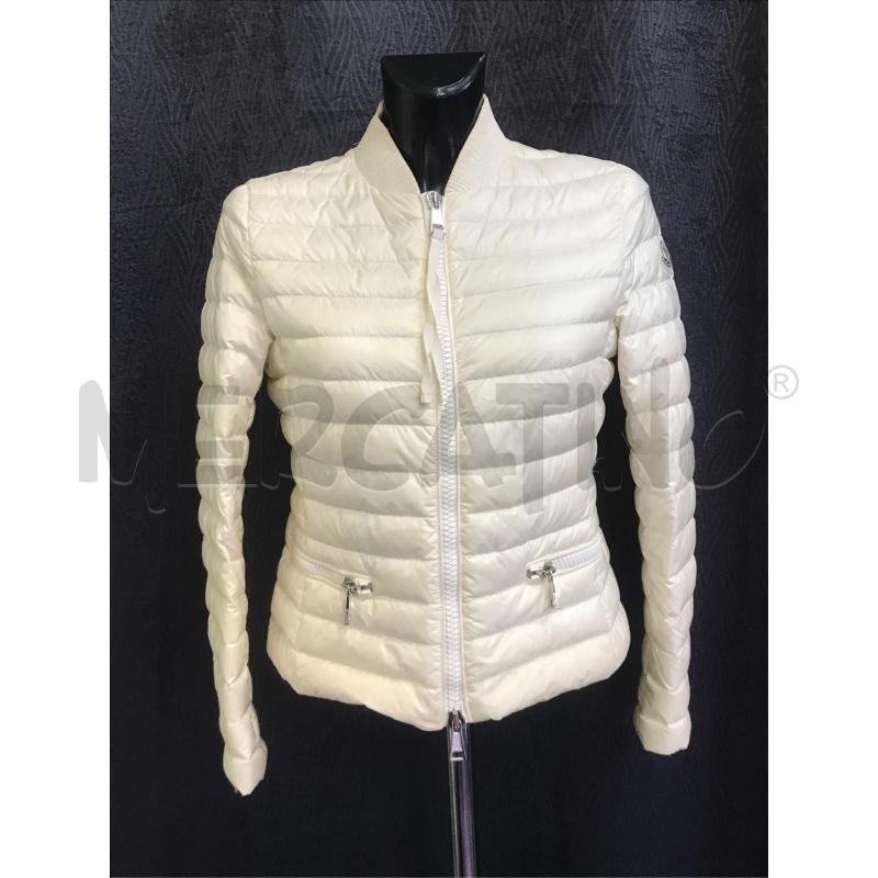 PIUMINO DONNA MONCLER BIANCO  | Mercatino dell'Usato Moncalieri bengasi 1