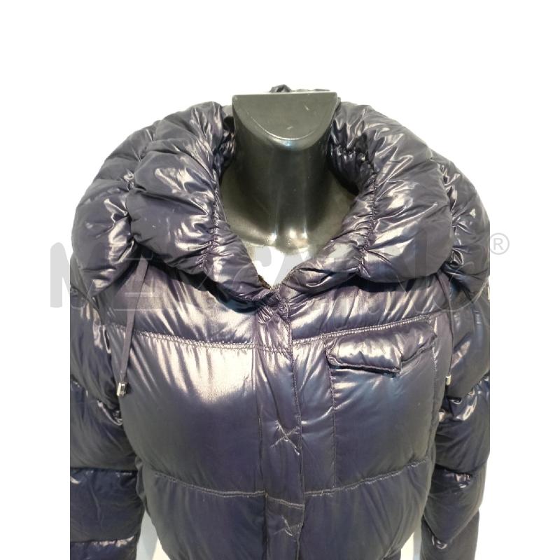 PIUMINO DONNA PATRIZIA PEPE BLU BORDO STOFFA | Mercatino dell'Usato Moncalieri bengasi 3