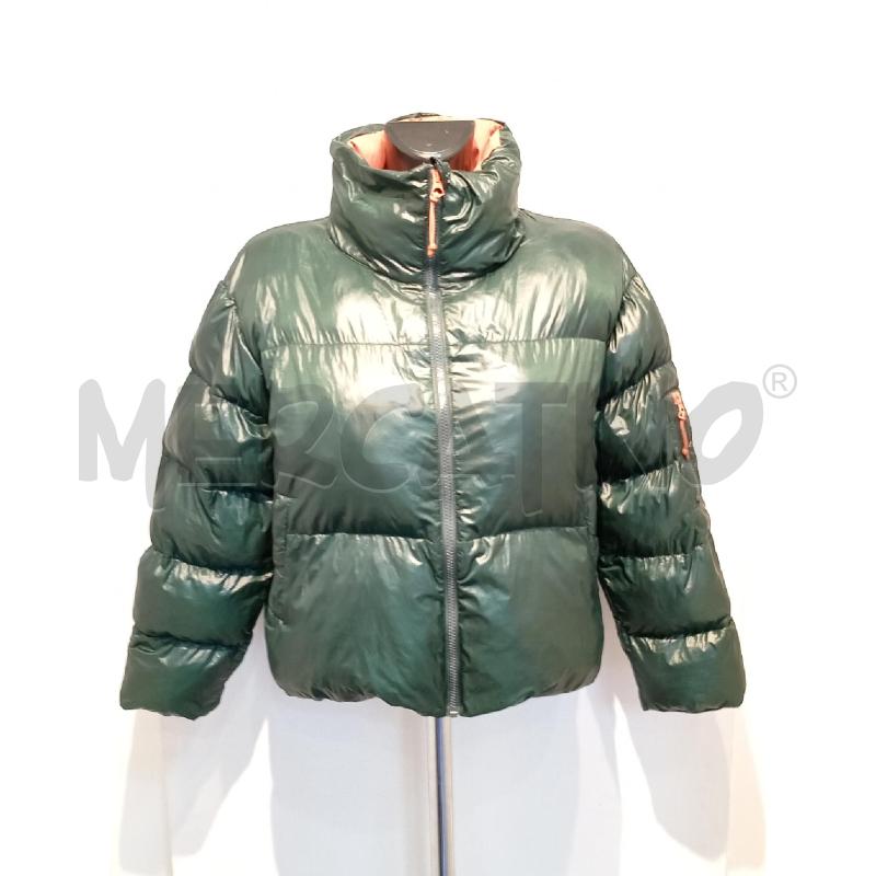 PIUMINO DONNA PEPE JEANS VERDE INTERNO ARANCIO | Mercatino dell'Usato Moncalieri bengasi 1