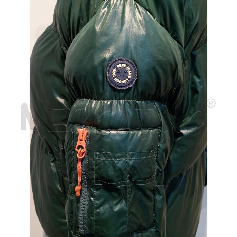 PIUMINO DONNA PEPE JEANS VERDE INTERNO ARANCIO | Mercatino dell'Usato Moncalieri bengasi 3