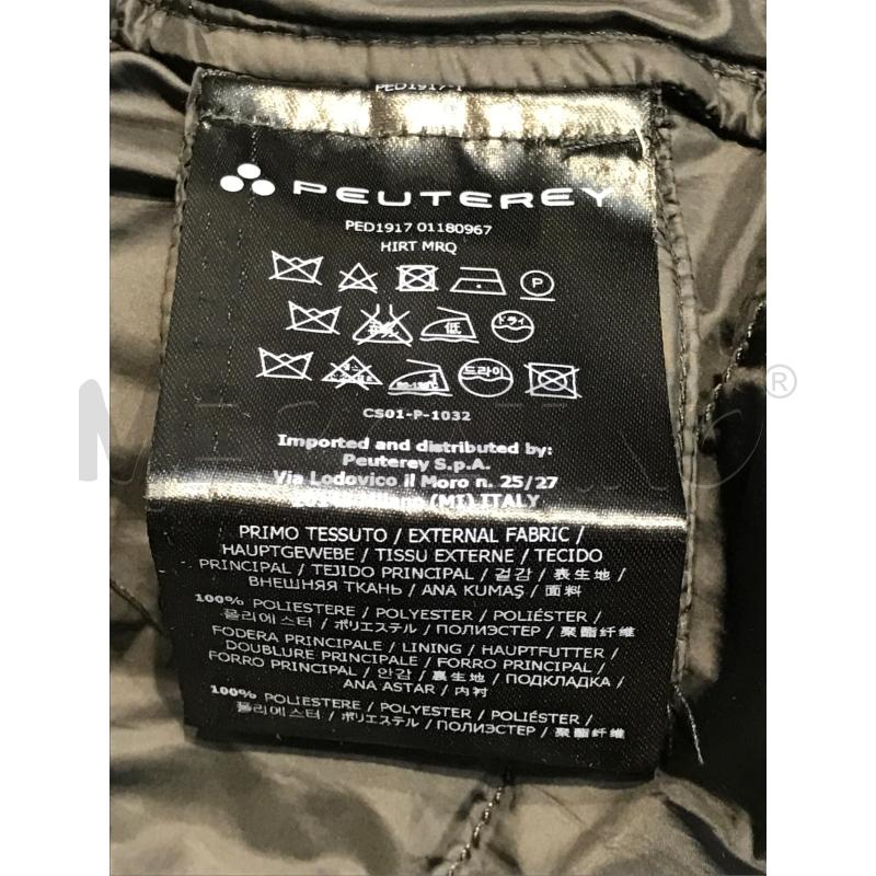 PIUMINO DONNA PEUTEREY NERO LUNGO SANCRATO  | Mercatino dell'Usato Moncalieri bengasi 5