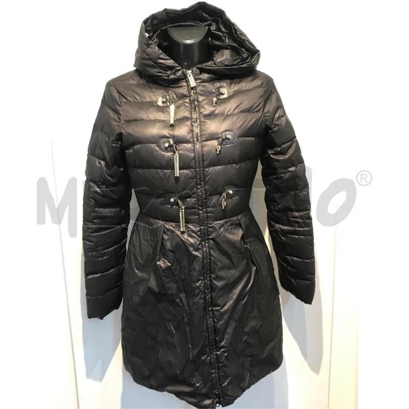 PIUMINO DONNA PINKO NERO CON CAPPUCCIO CHIUSURA  ALAMARI | Mercatino dell'Usato Moncalieri bengasi 1