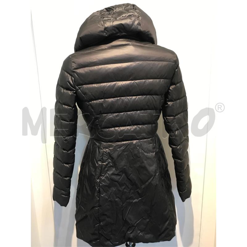 PIUMINO DONNA PINKO NERO CON CAPPUCCIO CHIUSURA  ALAMARI | Mercatino dell'Usato Moncalieri bengasi 2