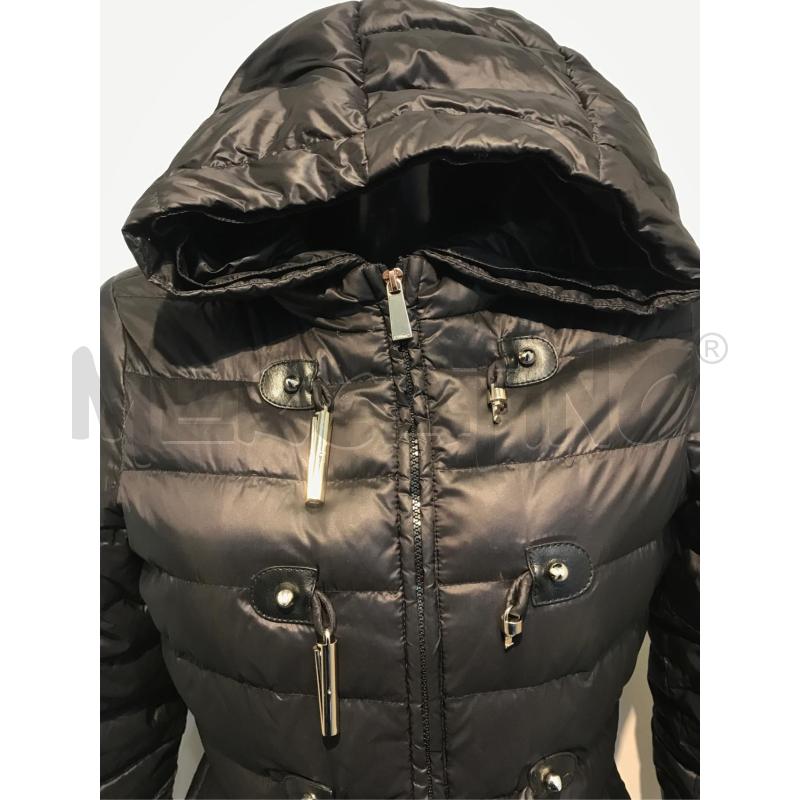 PIUMINO DONNA PINKO NERO CON CAPPUCCIO CHIUSURA  ALAMARI | Mercatino dell'Usato Moncalieri bengasi 3