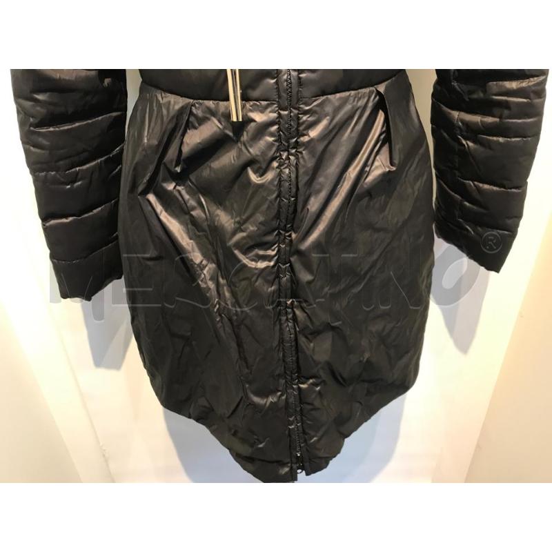 PIUMINO DONNA PINKO NERO CON CAPPUCCIO CHIUSURA  ALAMARI | Mercatino dell'Usato Moncalieri bengasi 4