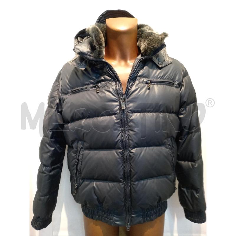 PIUMINO UOMO HETREGO' NERO CON CAPPUCCIO  | Mercatino dell'Usato Moncalieri bengasi 1